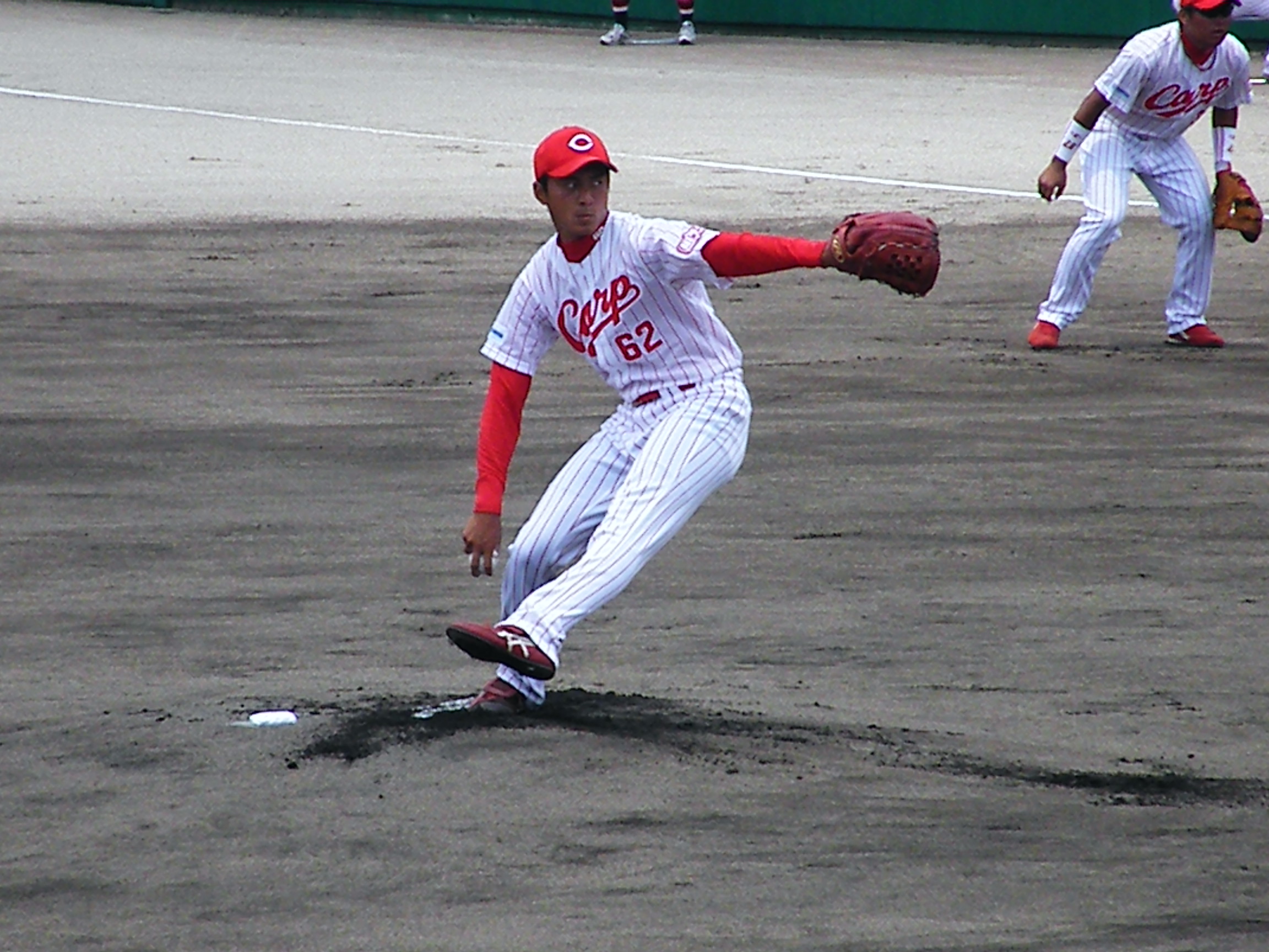 カープ練習着パーカー今井啓介